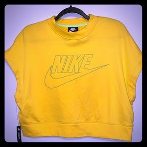 Nike loose fit button sweater